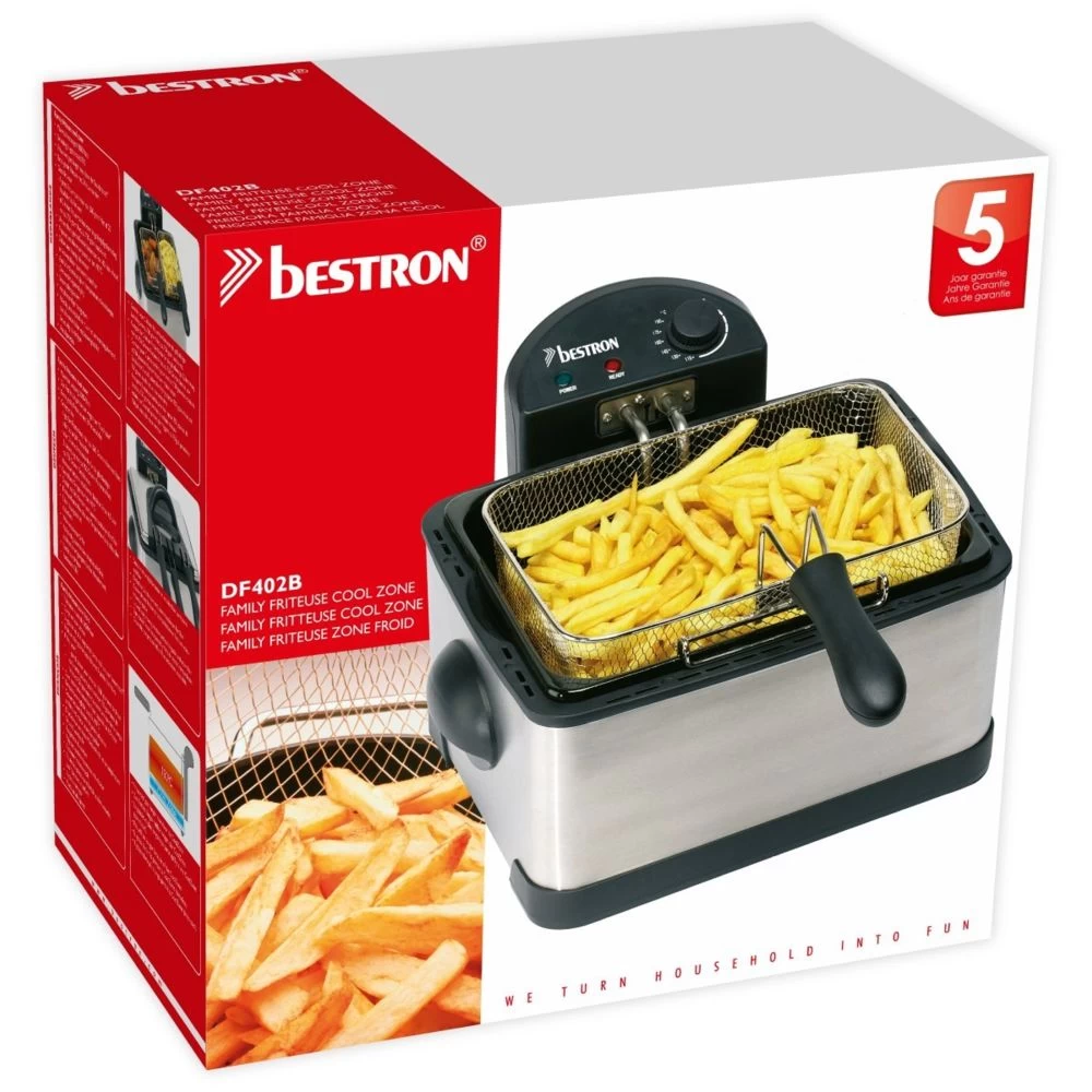 Friteuse 4.5l 2000w - Df402b - BESTRON 2 Friteuse 4.5l 2000w - Df402b - BESTRON – Image 2