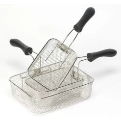 Friteuse 4.5l 2000w - Df402b - BESTRON 7 Friteuse 4.5l 2000w - Df402b - BESTRON -Magasin De Cuisine Électrique df402b ip fc mandjes 1