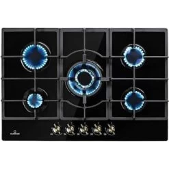 DSM-Victoria-5-BK Table De Cuisson 3600W 220V Alimenté Au Gaz 5 Foyer...