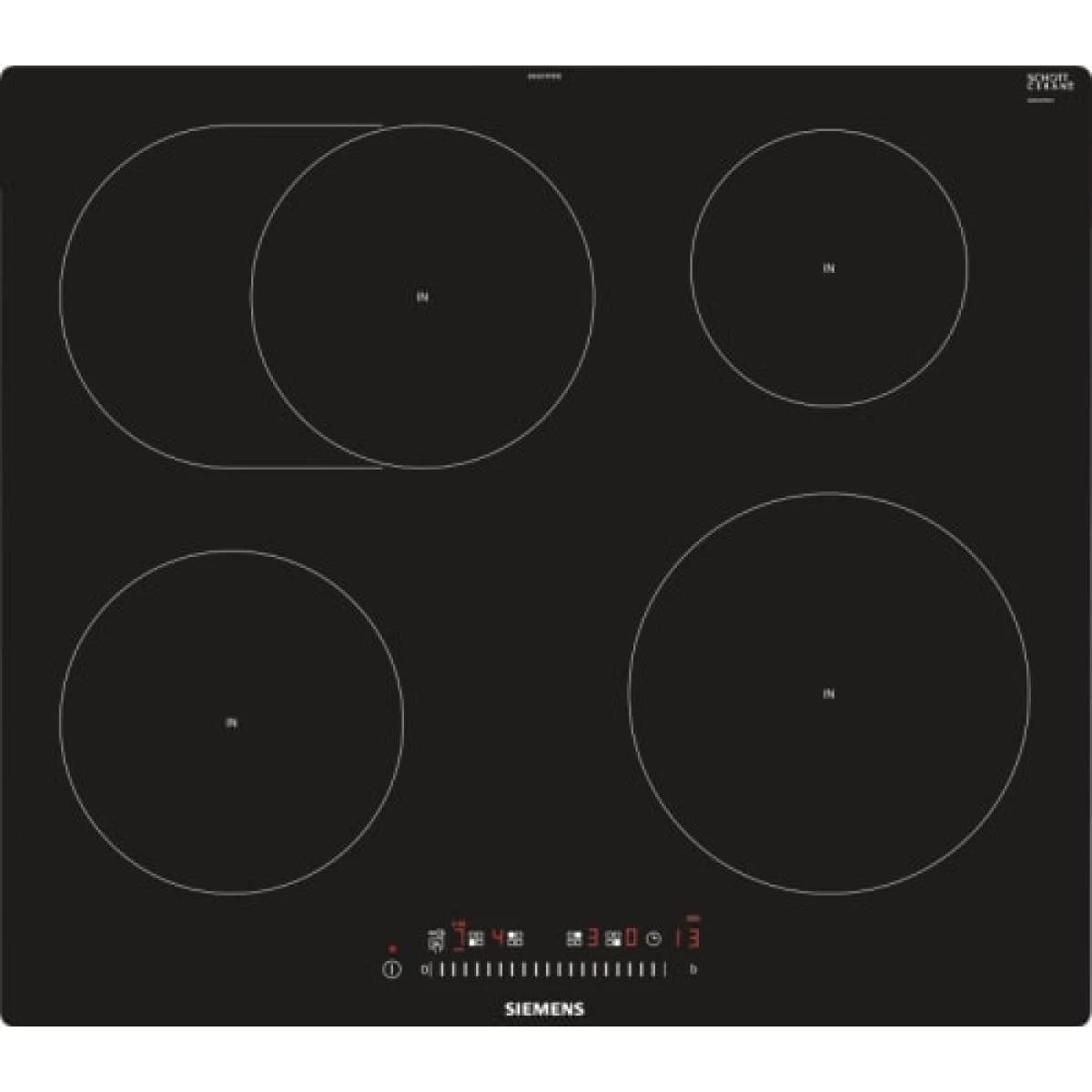 Siemens EH601FFB1E Table De Cuisson 7400W 240V 50Hz Digitale Tactile Fonction ... 1 Siemens EH601FFB1E Table De Cuisson 7400W 240V 50Hz Digitale Tactile Fonction ...