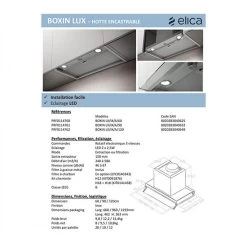 Groupe Filtrant 60cm Inox - Prf0114760 - ELICA -Magasin De Cuisine Électrique elica prf0114760 7584938 19141834 1200x1200
