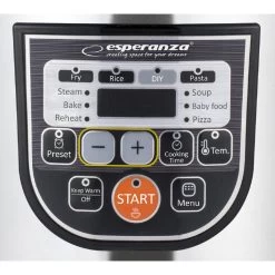Esperanza EKG011 Multicuiseur - Autocuiseur électrique, Cuiseur à P?... -Magasin De Cuisine Électrique esperanza ekg011 multicuiseur autocuiseur electrique cuiseur a pates cuiseur a riz et cuiseur vapeur cuiseur a vapeur 5l 860w noir metallise 10877896 28398996 1140x1140