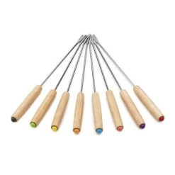 Service à Fondue 900w 8 Fourchettes - 349013 - LAGRANGE -Magasin De Cuisine Électrique fondue classic 8 fourchette bois clair lagrange 349013 7697930 23197119 1140x1140