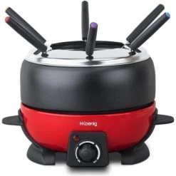 Fondue Electrique HKoeNIG ALP1800 - 6 Personnes - 2L - 800W - Thermos...