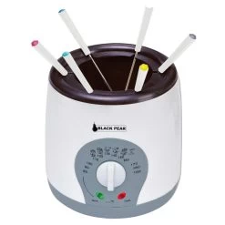 Fondue-Friteuse électrique - 1L - 800W - 6 Personnes - Blacpear BFR09...