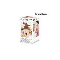 Fontaine De Chocolat Sweet & Pop Times InnovaGoods 70W Blanc Acier -Magasin De Cuisine Électrique fontaine de chocolat sweet pop times innovagoods 70w blanc acier 3
