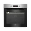 Beko Four Encastrable Pyrolyse BIM21303XP, 66L, Multifonction, Fermeture Do...