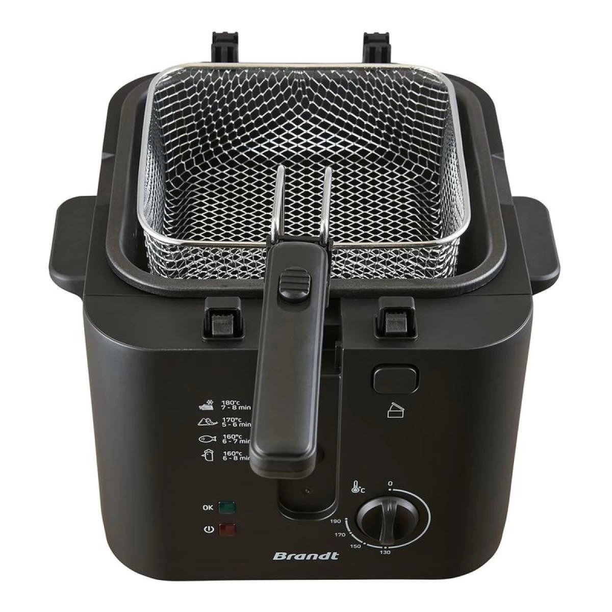 Friteuse BRANDT FRI25X2 1kg Noir 4 Friteuse BRANDT FRI25X2 1kg Noir – Image 4