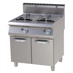 Friteuse Double à Gaz Sur Coffre - 2 X 17 Litres -