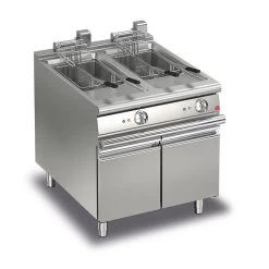 Friteuse électrique Sur Meuble - 2 X 15 L - P 700 - 2 X 13 KW - Baron...
