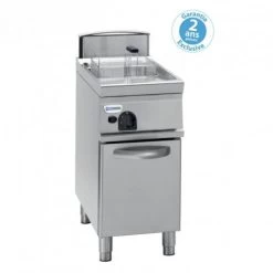 Friteuse Gaz Sur Coffre Avec Cuve En V - 13 Litres - Gamme 700 - Tecno...