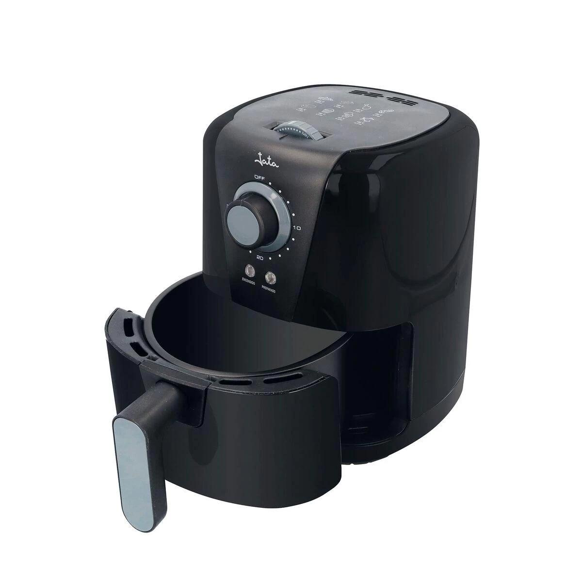 Friteuse Sans Huile JATA JEFR1221 1000W Noir 1,5 L 3 Friteuse Sans Huile JATA JEFR1221 1000W Noir 1,5 L – Image 3