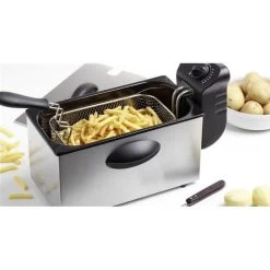 FRITEUSE SEMI PRO 2000W 3L 1KG TH° DEMONTABLE INOX BRANDT - FRI2000 -Magasin De Cuisine Électrique friteuse semi pro 2000w 3l 1kg th demontable inox brandt fri2000 4727506 23256001 1140x1140