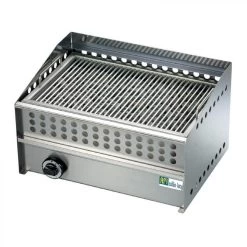 Grill De Cuisson Inox Au Gaz Avec Poignées - 480 X 325 Mm - AFI Colli...