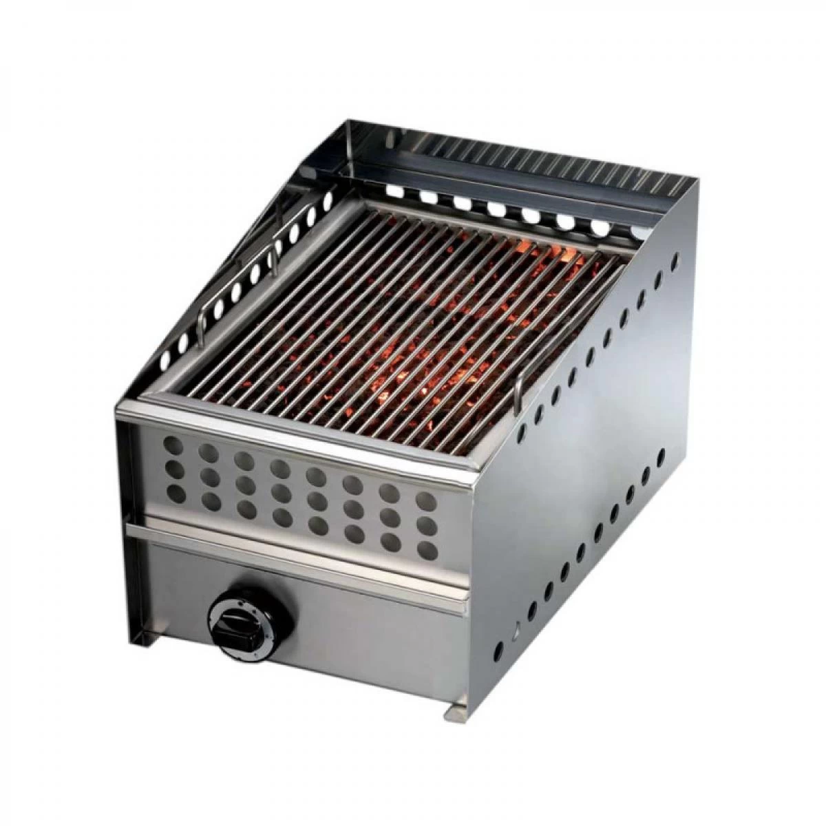 Grill De Table Inox Grillade Charcoal Au Gaz - Grill 'Stone GS3 - 1 Grill De Table Inox Grillade Charcoal Au Gaz - Grill 'Stone GS3 -