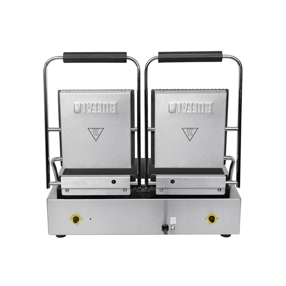 Grill Panini Professionnel Lisse Double - 2,9 KW - Buffalo - 2 Grill Panini Professionnel Lisse Double - 2,9 KW - Buffalo - – Image 2