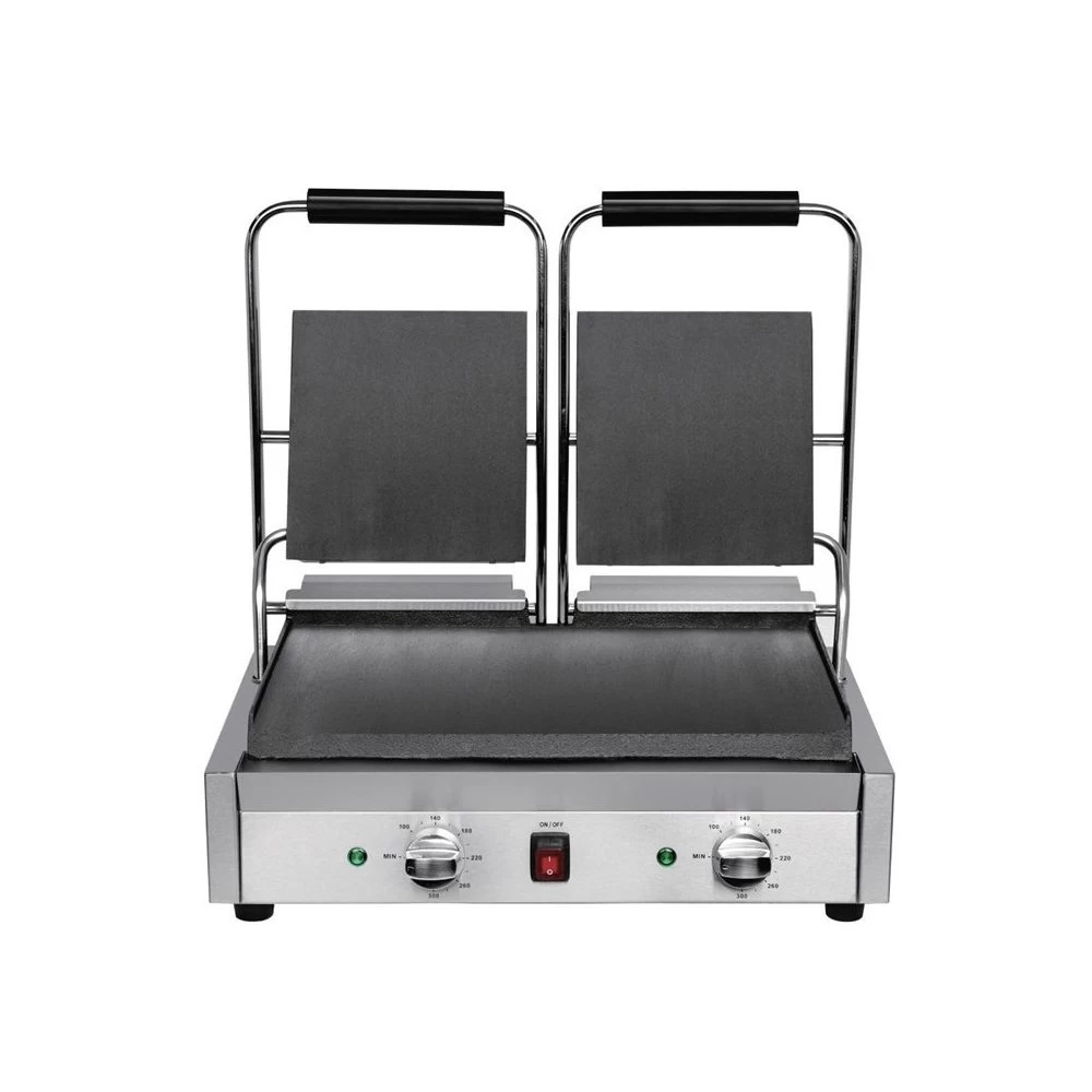 Grill Panini Professionnel Lisse Double - 2,9 KW - Buffalo - 4 Grill Panini Professionnel Lisse Double - 2,9 KW - Buffalo - – Image 4