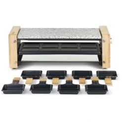 HKOENIG WOD12 RACLETTE ET PIERRE A CUIRE 8 PERSONNES -Magasin De Cuisine Électrique hkoenig wod12 raclette et pierre a cuire 8 pers design bois 5069840 23334875 1140x1140