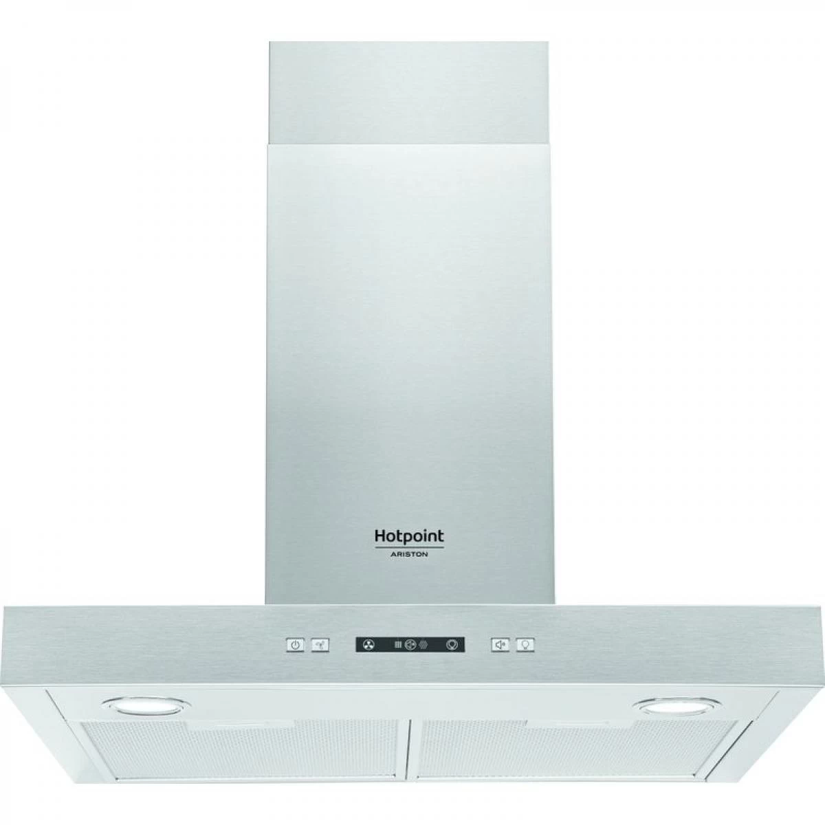 Hotte Décoration HOTPOINT HHBS6.7FLLX 60 Cm 1 Hotte Décoration HOTPOINT HHBS6.7FLLX 60 Cm