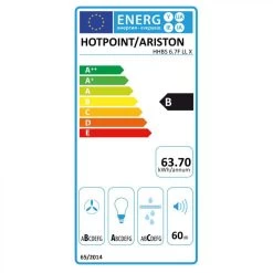 Hotte Décoration HOTPOINT HHBS6.7FLLX 60 Cm 9 Hotte Décoration HOTPOINT HHBS6.7FLLX 60 Cm -Magasin De Cuisine Électrique hotte decoration hotpoint hhbs67fllx 9158889 23907711 1140x1140