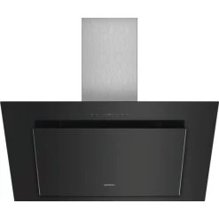 Hotte Décorative Inclinée 90cm 840m3/h Noir - Lc98klp60 - SIEMENS