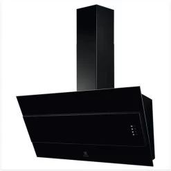 Hotte Décorative Inclinée 90cm 600m3/h Noir - Lfv319k - ELECTROLUX