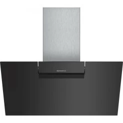 Siemens Hotte Décorative Inclinée 80cm 60db 399m3/h Noir - Lc87kem60 - SIEME...