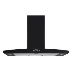 Hotte Décorative Murale 90cm 63db 720m3/h Noir - Shr9902b - SAUTER