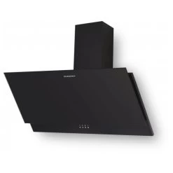 Schneider® Hotte Decorative Murale SCHD2A90EBS Pan Incliné 90 Cm Noire