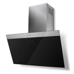 Hotte Décorative Inclinée 90cm 580m3/h Noir - 5816724 - FABER