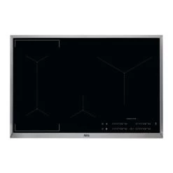 AEG IKB84443XB Plaque Induction Minuterie Contrôle OptiHeat 80cm 2300W 4 ...