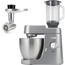 KENWOOD KVL4170S Robot Pâtissier Chef XL 6,7L Blender + Hachoir Méta...