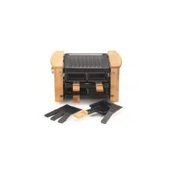 Appareil à Raclette 4 Personnes 650w + Grill - Kcwood.4rp - KITCHEN C... -Magasin De Cuisine Électrique kitchen chef raclette 4 personnes 650w finition bois 2