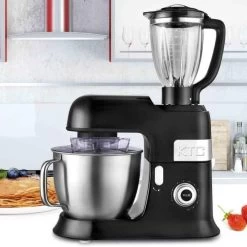 KITCHENCOOK EXPERT XL BLACK Robot Petrin Avec Blender - 6,5L - Noir -Magasin De Cuisine Électrique kitchencook expert xl black robot petrin avec blender 65l noir 7710736 19457236 1200x1200