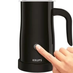 KRUPS XL100810 Mousseur A Lait Automatique - 2 Fonctions Mousse Et Cha... -Magasin De Cuisine Électrique krups xl100810 mousseur a lait automatique 2 fonctions mousse et chauffe noir 10437676 27010980 1140x1140