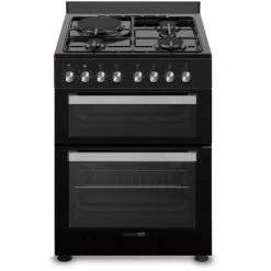 LA GERMANIA SM61DFN Cuisiniere 2 Fours Noire