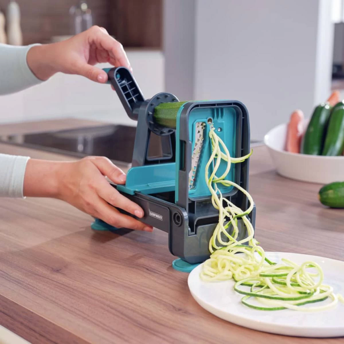 Leifheit Coupe-spirale De Table 5 Leifheit Coupe-spirale De Table – Image 5