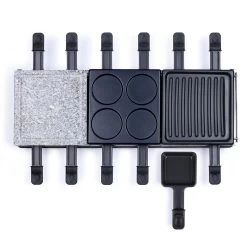 Appareil à Raclette + Fondue 12 Personnes 1650w - Doc234 - LIVOO -Magasin De Cuisine Électrique livoo doc234 8047771 20430137 1140x1140