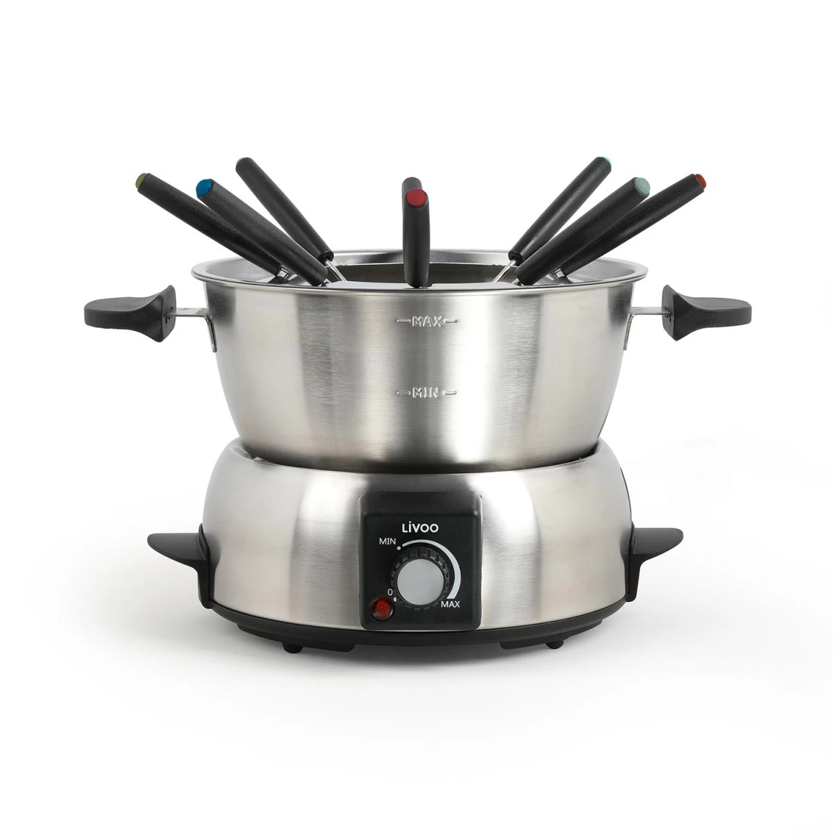 Fondue 1000w 8 Fourchettes Inox - Doc263 - LIVOO 1 Fondue 1000w 8 Fourchettes Inox - Doc263 - LIVOO
