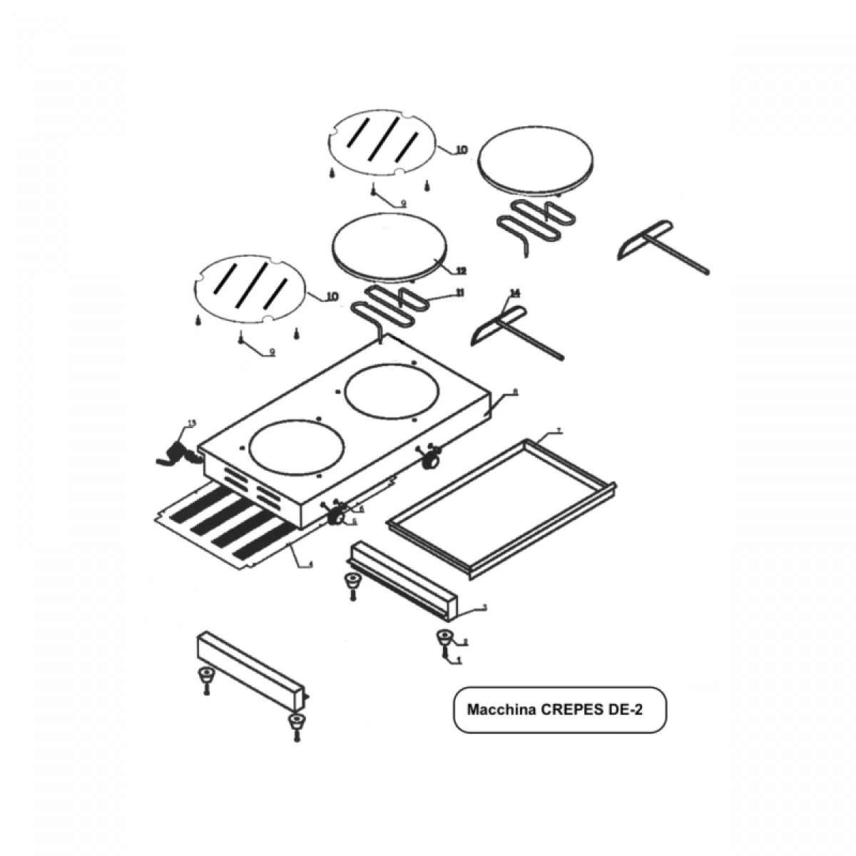 Machine Pour Crêpes DE-2 - Beckers 2 Machine Pour Crêpes DE-2 - Beckers – Image 2