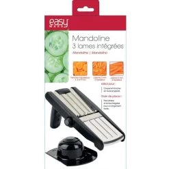 Mandoline Avec Lames En Acier Inoxydable Noir. -Magasin De Cuisine Électrique mandoline avec lames en acier inoxydable 8363927 21229701 1140x1140