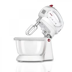 MPM Mélangeur à Pâtisserie Avec Cuve Rotative 2,4 L, 5 Vitesses + Turbo...