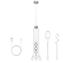 Universal Mélangeur électrique à 3 Modes Porte-lait Mélangeur à œufs Avec ...