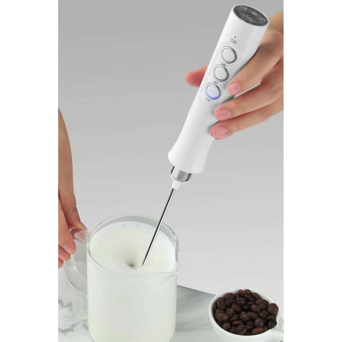 Universal Mélangeur électrique à 3 Modes Porte-lait Mélangeur à œufs Avec ... 4 Universal Mélangeur électrique à 3 Modes Porte-lait Mélangeur à œufs Avec ... – Image 4