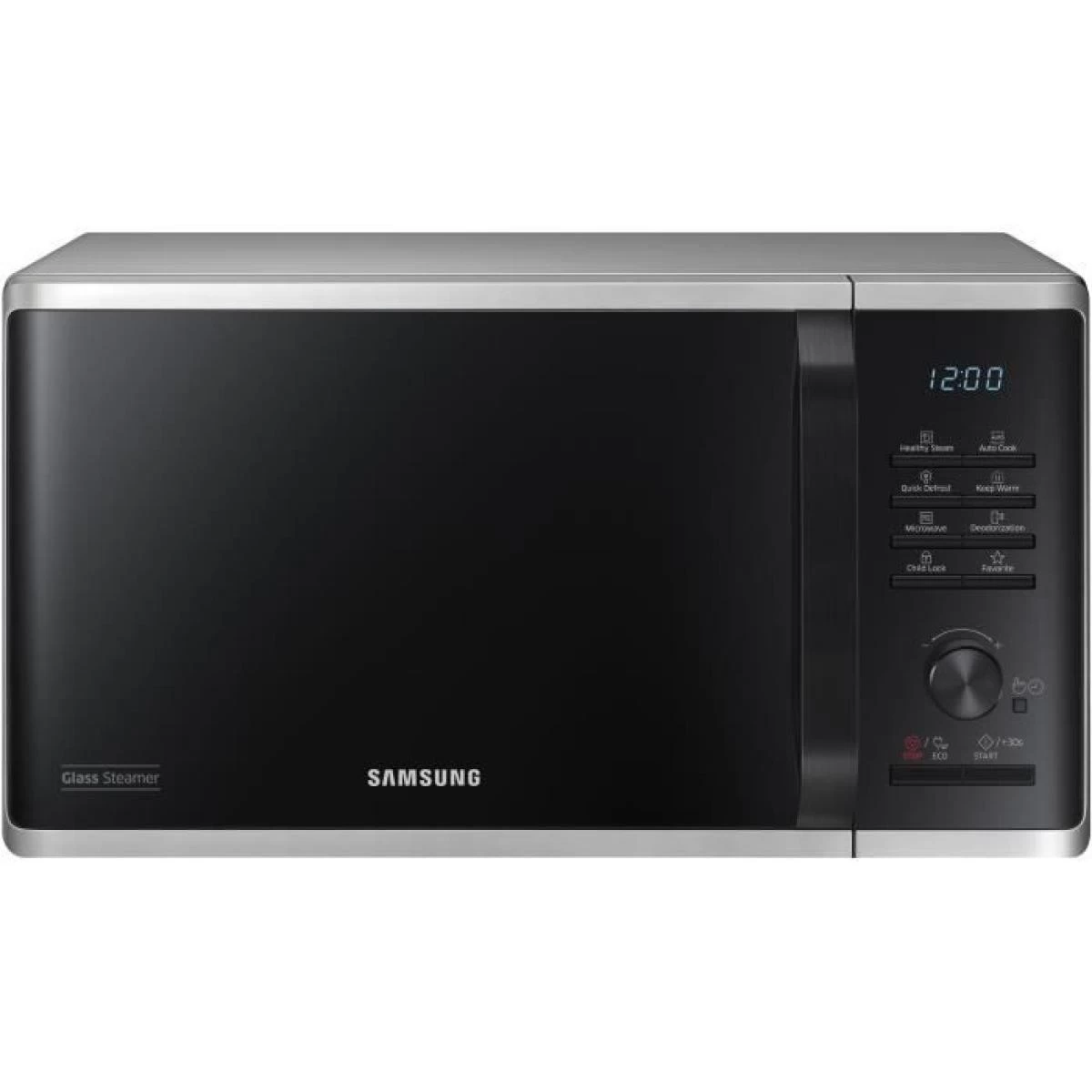 Micro-ondes Solo - SAMSUNG - MS23K3555ES - Acier Inoxydable - 23L - Co... 1 Micro-ondes Solo - SAMSUNG - MS23K3555ES - Acier Inoxydable - 23L - Co...