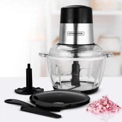 Mini Hachoir électrique Mixpod2000 - 2L - Noir -Magasin De Cuisine Électrique mini hachoir electrique mixpod2000 2l noir 2 1140x1140