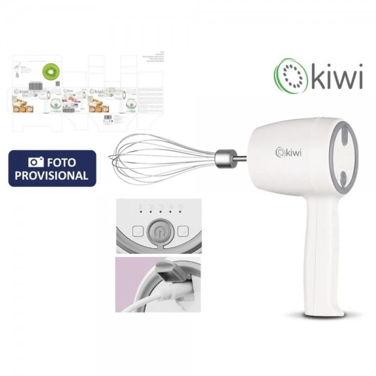 Mixeur Plongeant 5 Niveaux Électrique 2 Mixeur Plongeant 5 Niveaux Électrique – Image 2