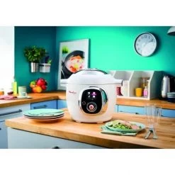 MOULINEX CE704110 Multicuiseur Intelligent Cookeo Avec 100 Recettes Pr... -Magasin De Cuisine Électrique moulinex ce704110 multicuiseur intelligent cookeo avec 100 recettes preprogrammees 6 l blanc 10334234 26715466 1140x1140