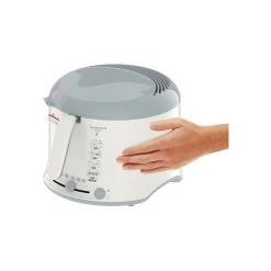 Moulinex Friteuse Uno M Access - AF121110 - Blanc/Gris -Magasin De Cuisine Électrique moulinex friteuse uno m access af121110 999