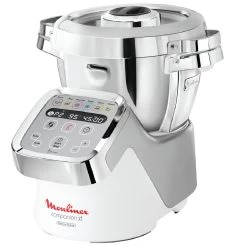 Robot Cuiseur Multifonctions 3l 1550w Silver - Hf807e10 - MOULINEX